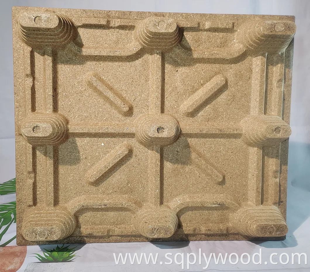 Fumigation-Free Nestable Compressed Wood Pallet